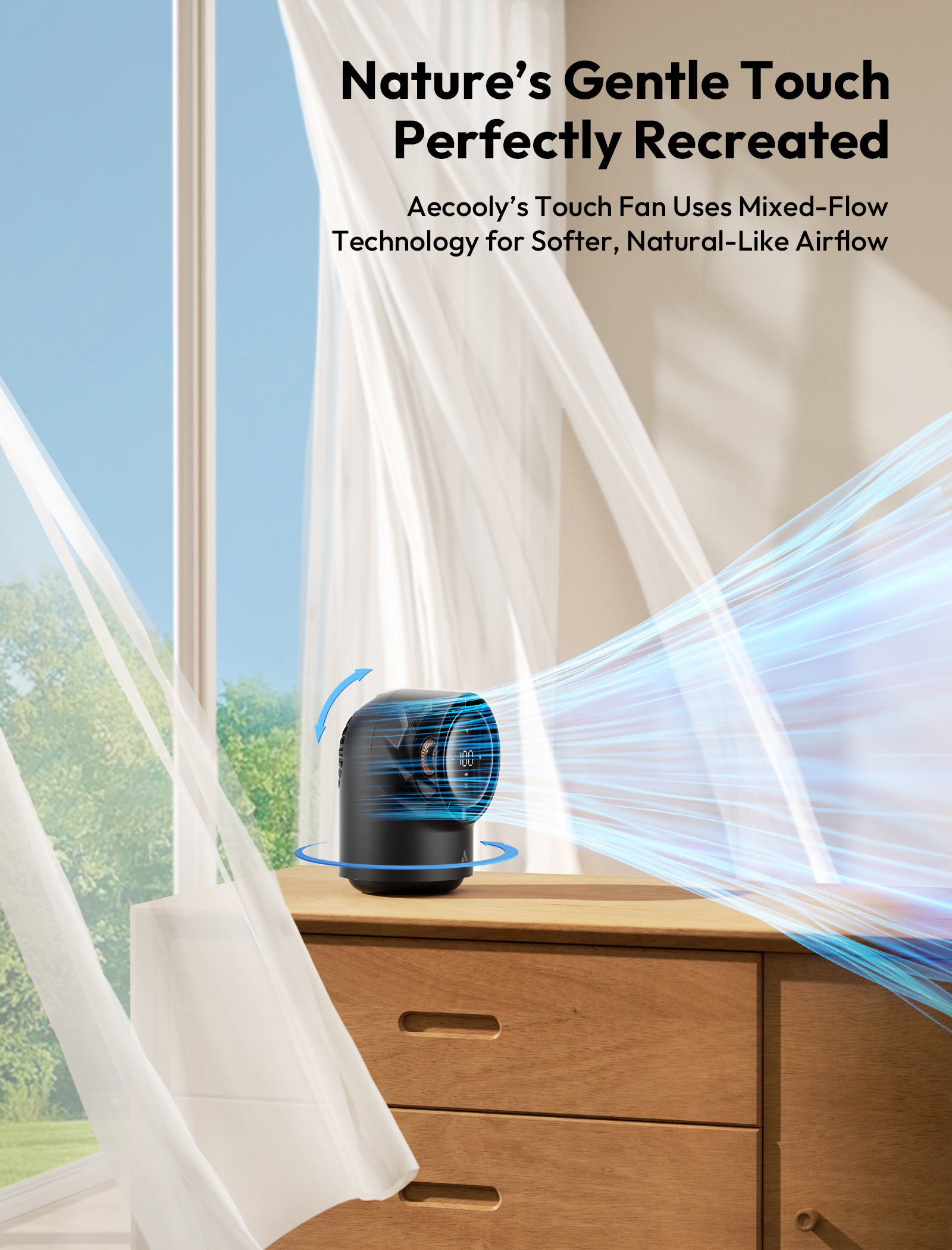Table Fan Chic 01 Lite