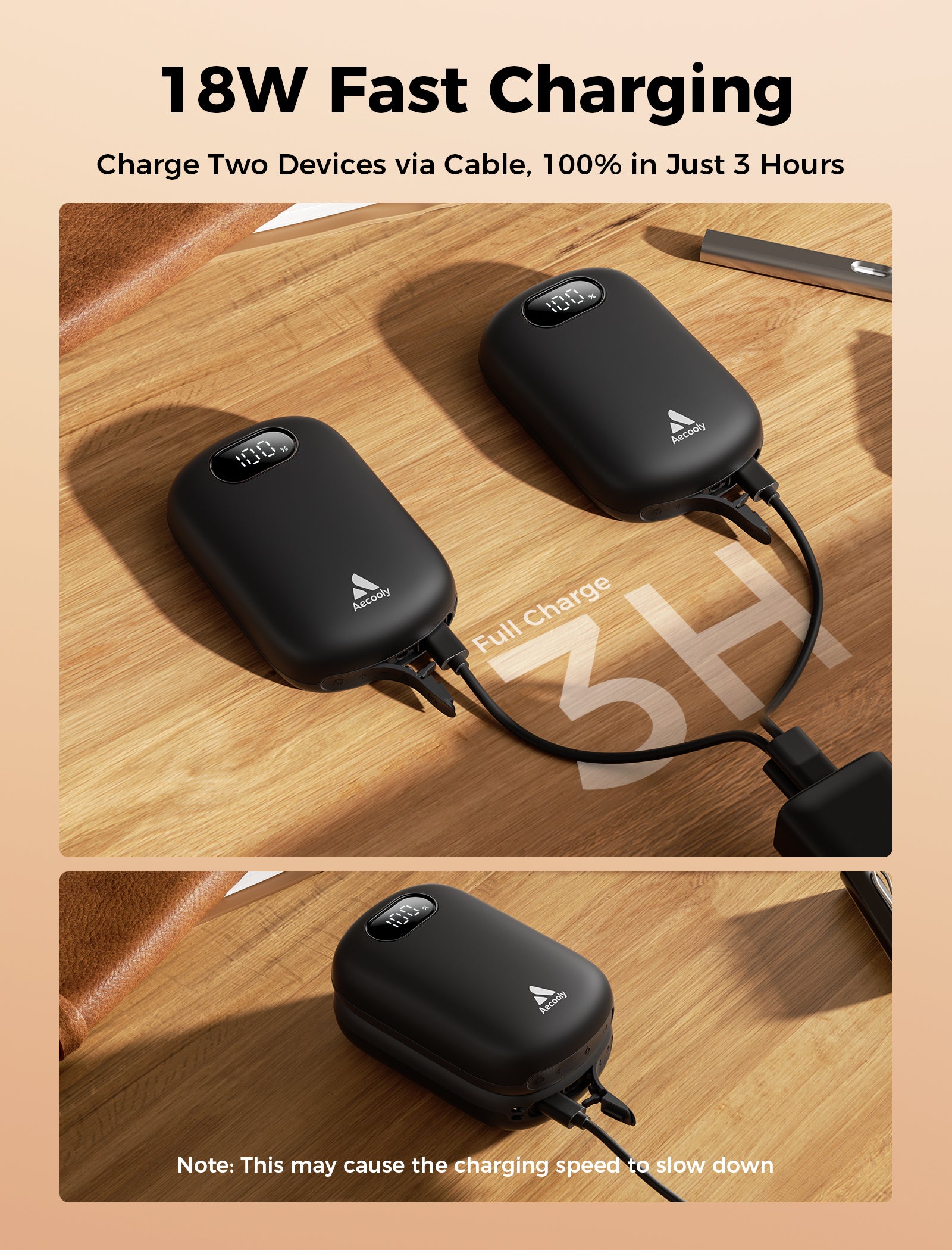 Portable Magnetic Hand Warmer Glow 01