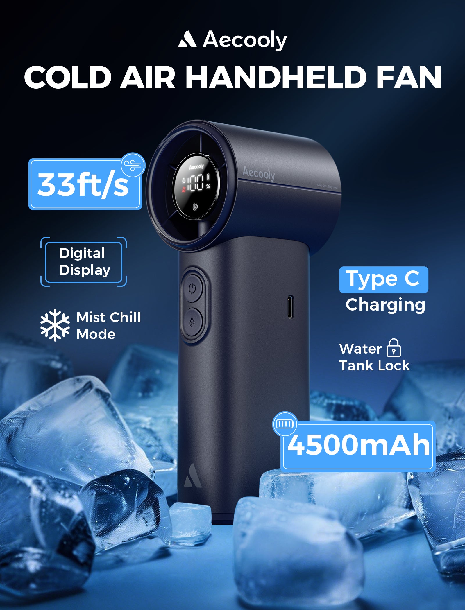 Portable Misting Fan Cold Air Pro