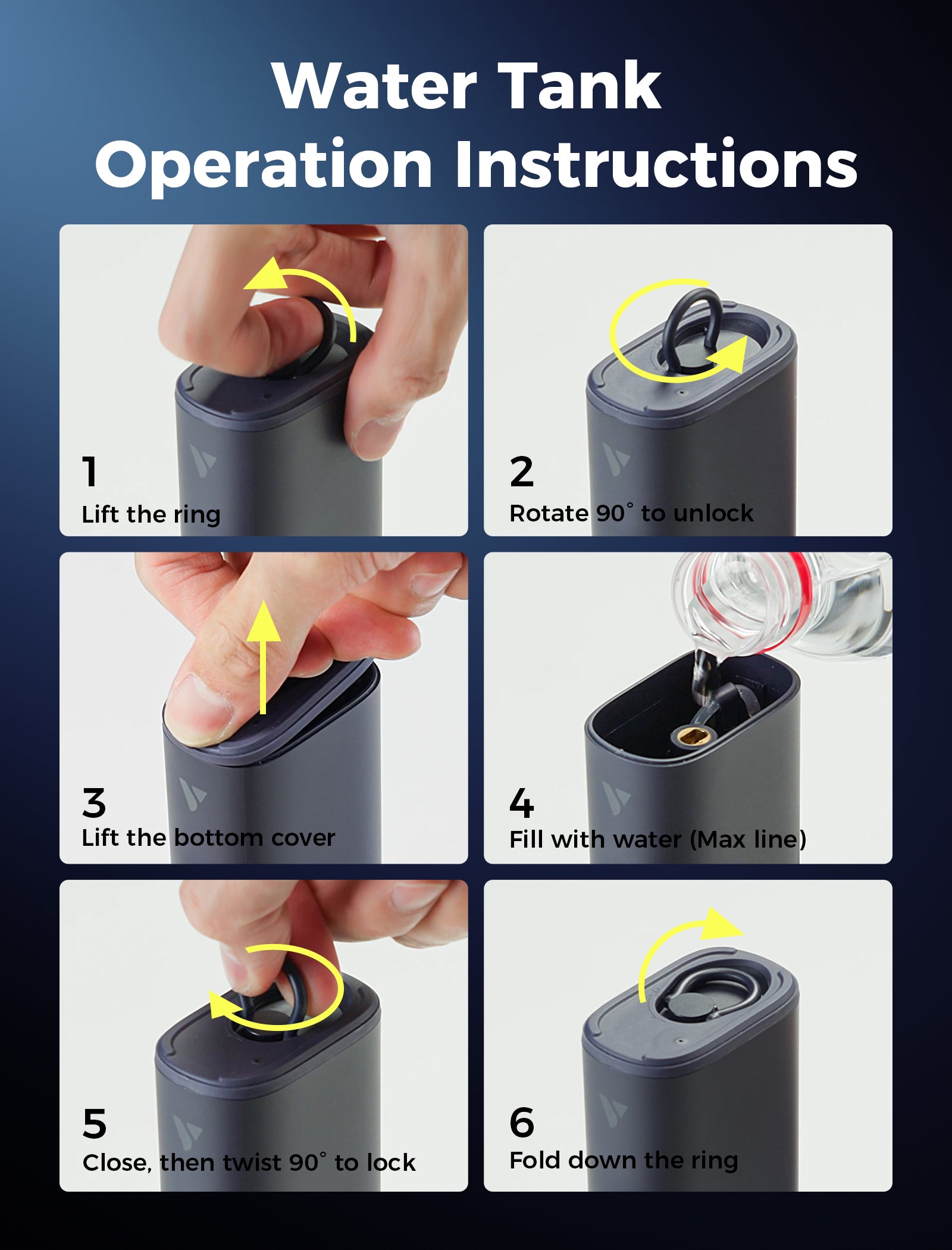 Portable Misting Fan Cold Air
