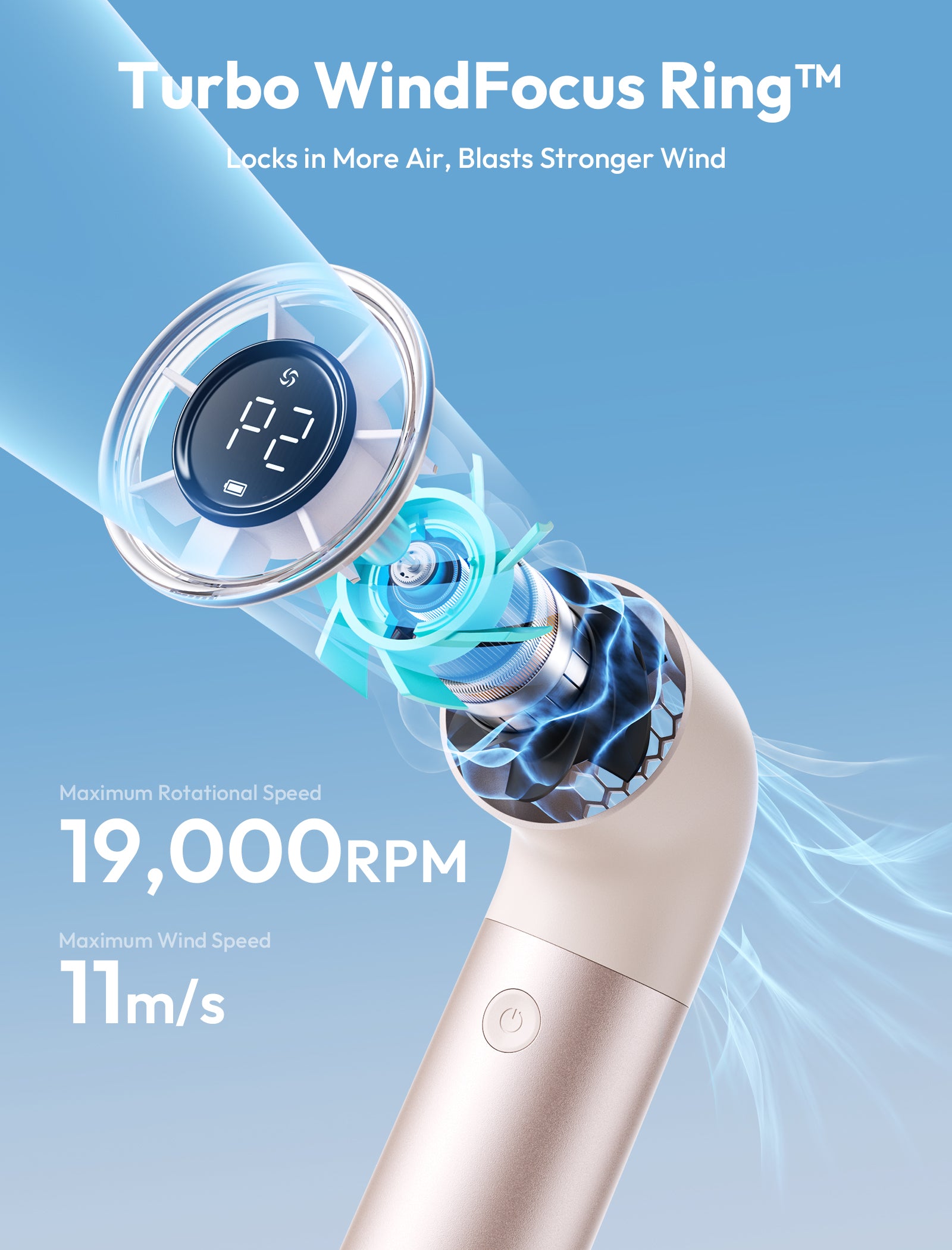 Handheld High-Speed Fan Aero Pro