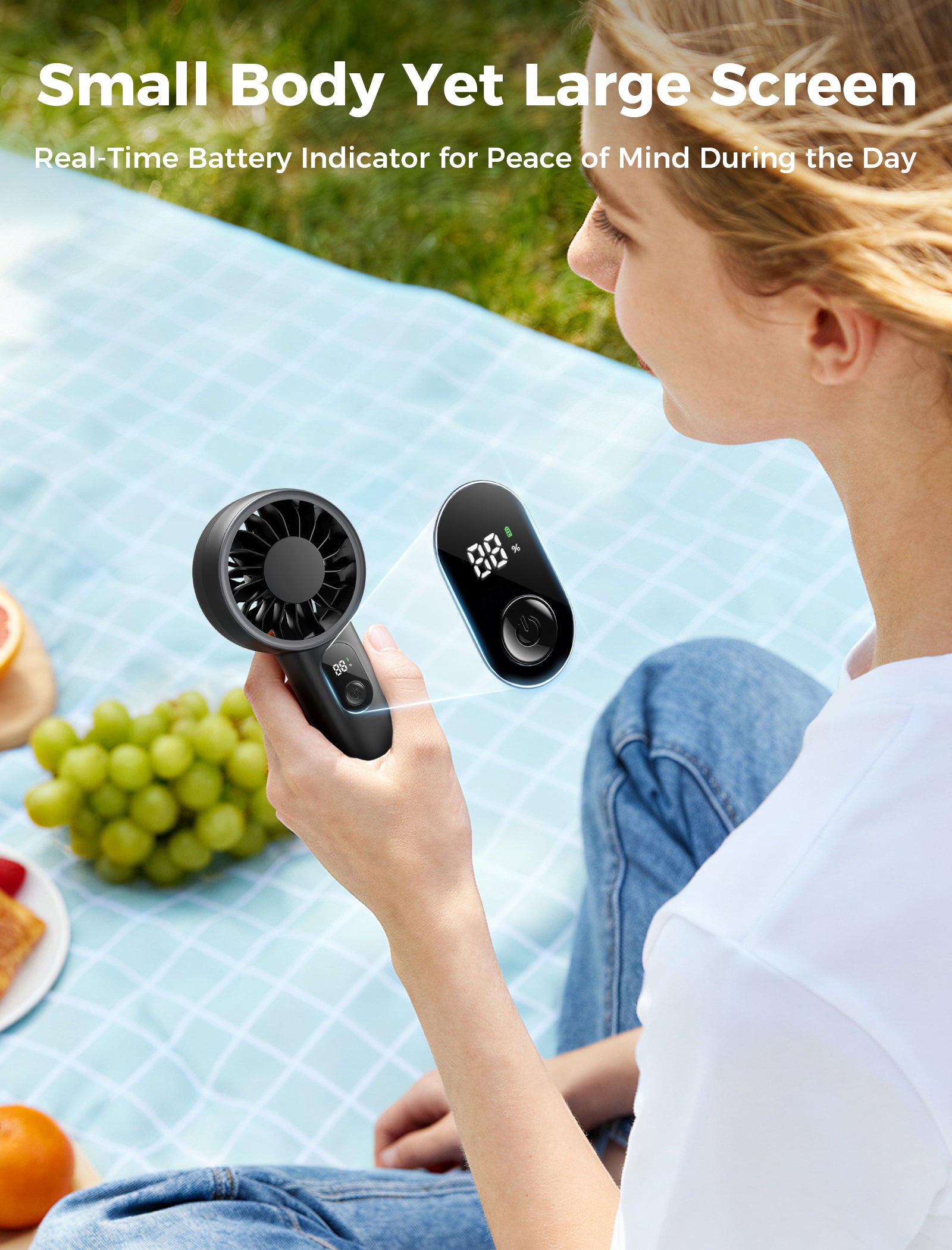 Portable Handheld Fan Halo 03