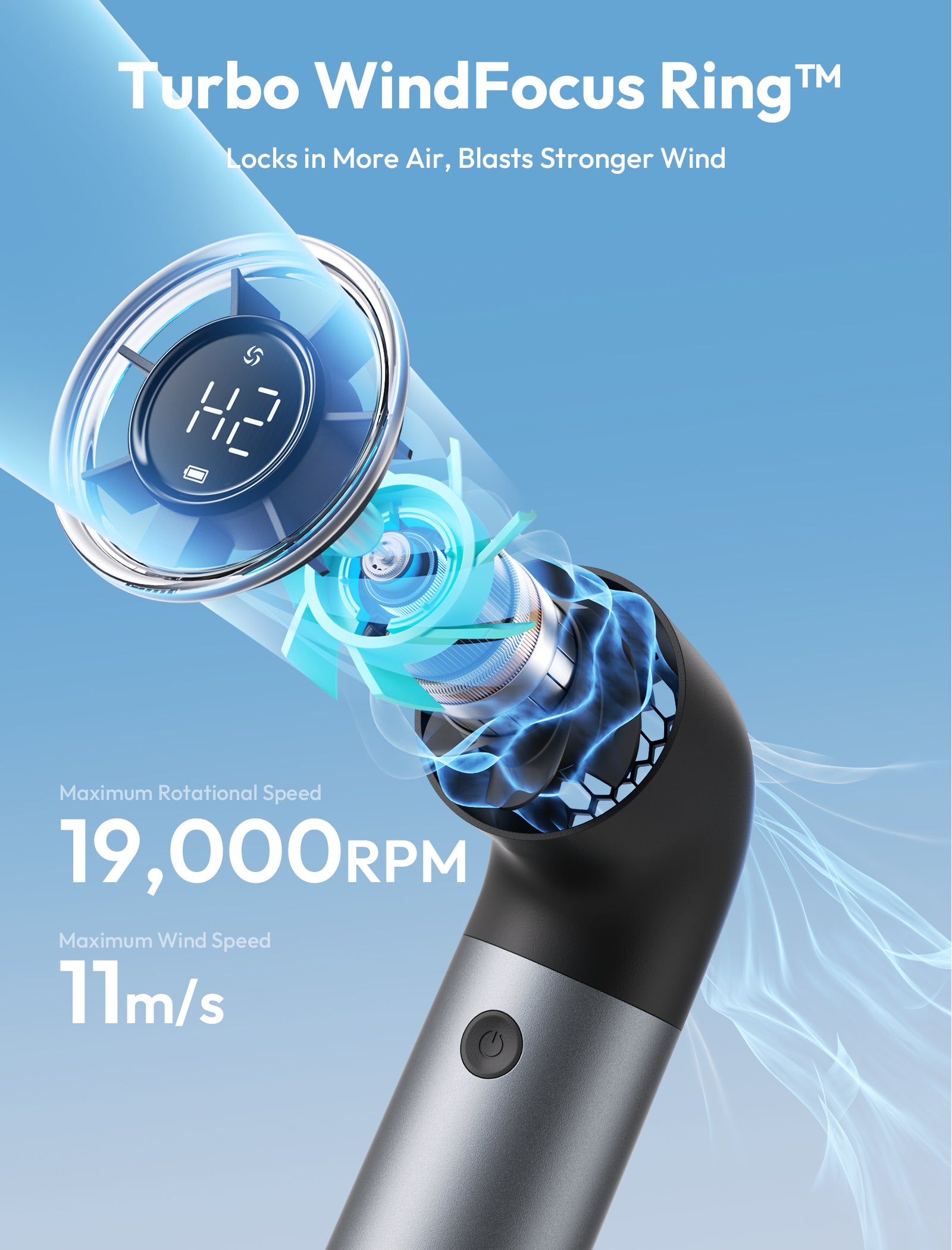 Handheld High-Speed Fan Aero Pro