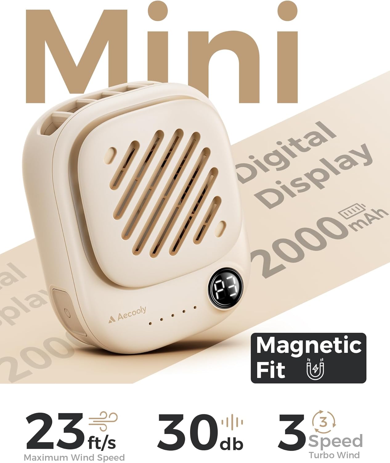 Mini Portable Neck Fan Click 01