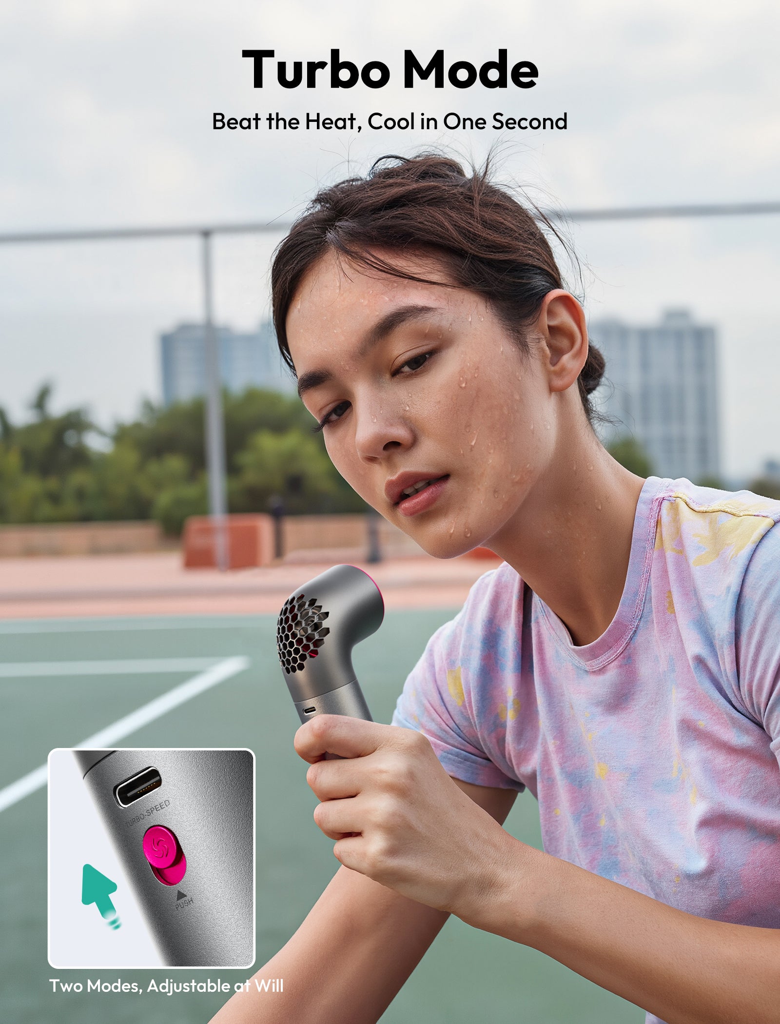 Aero Ultra compact handheld high-speed fan for everyday carry