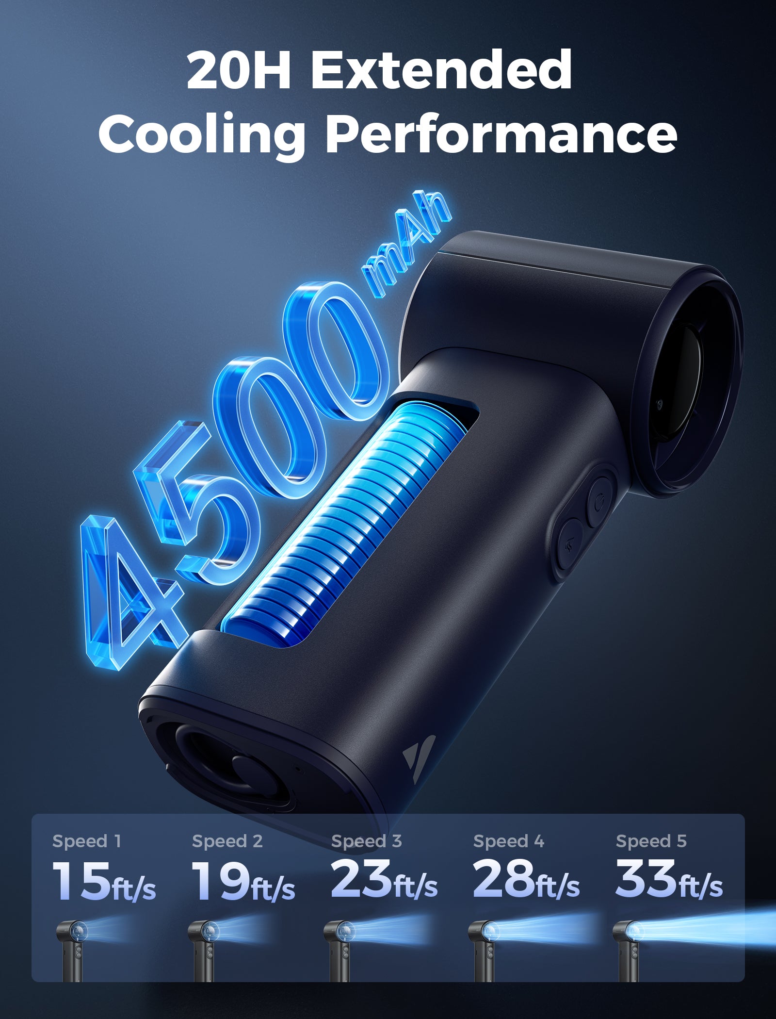 Portable Misting Fan Cold Air