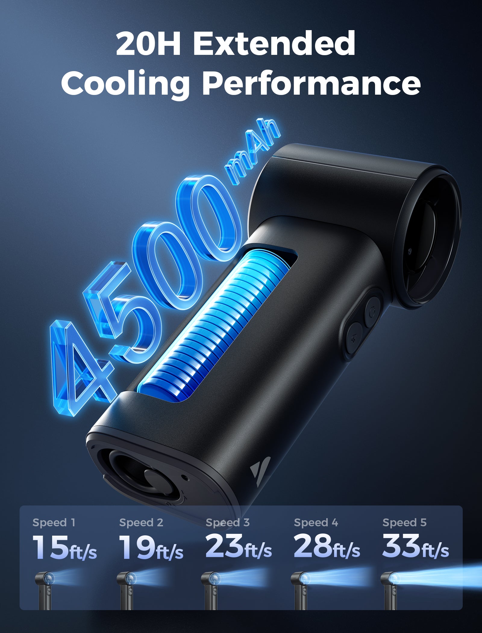 Portable Misting Fan Cold Air