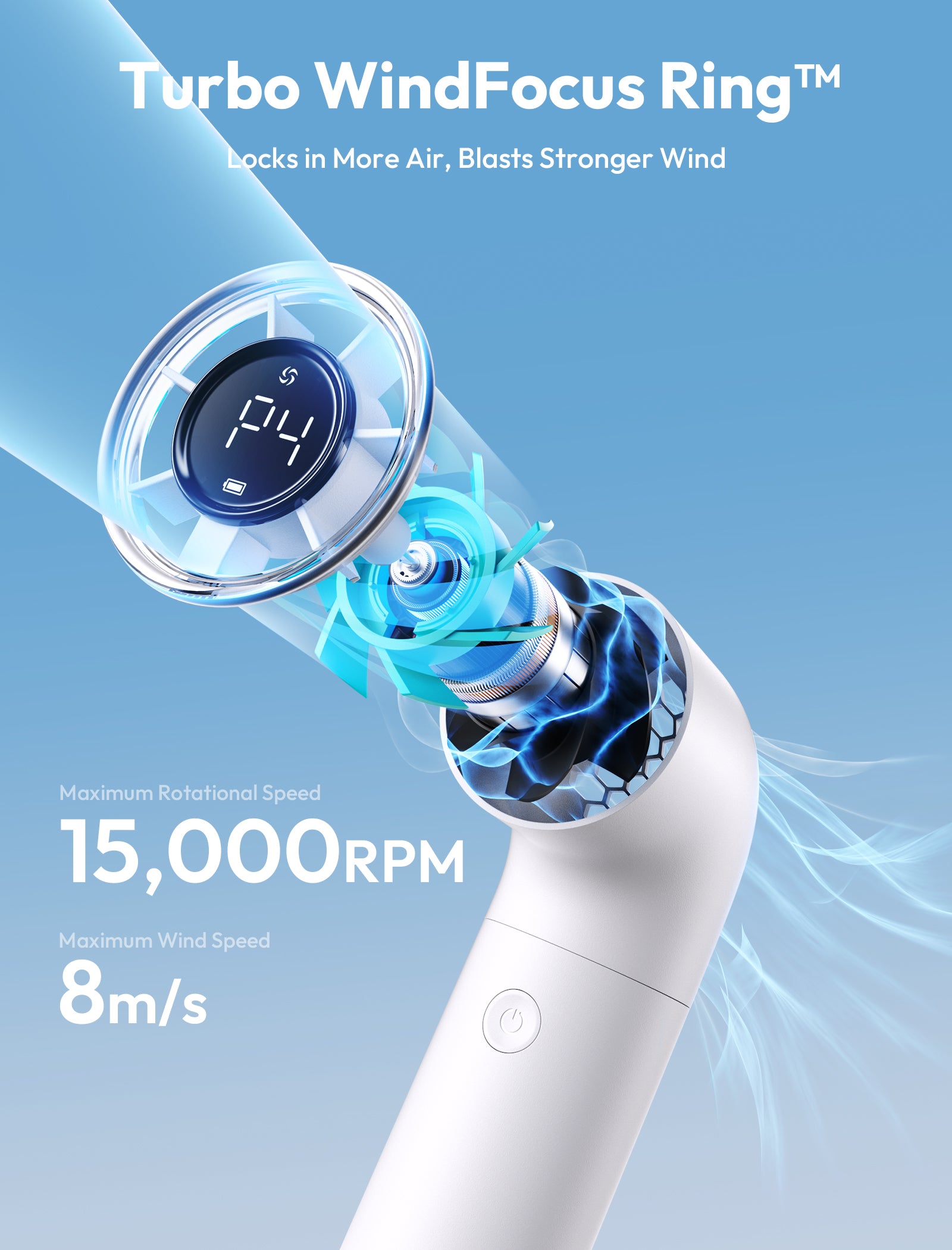 Handheld High-Speed Fan  Aero
