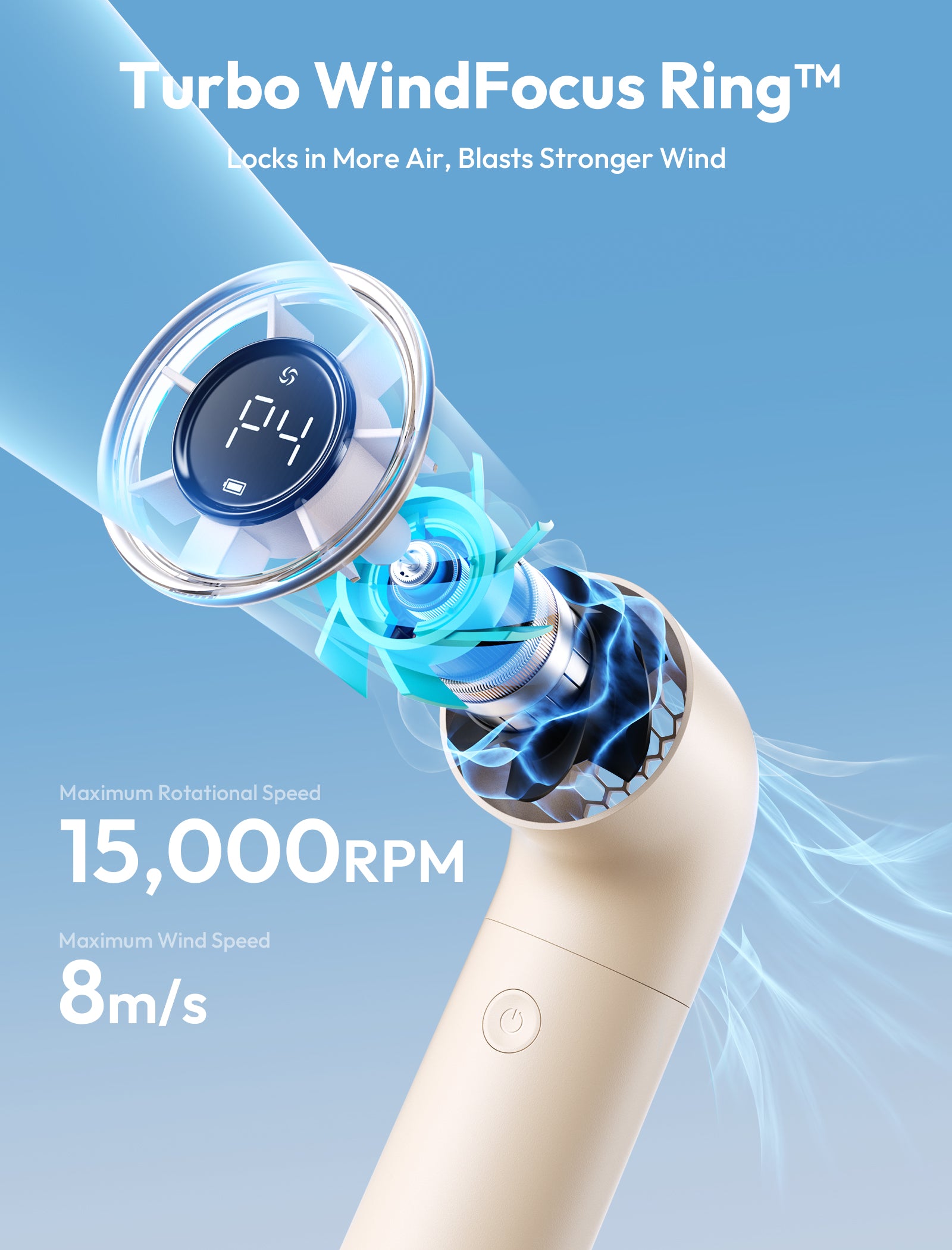 Handheld High-Speed Fan  Aero