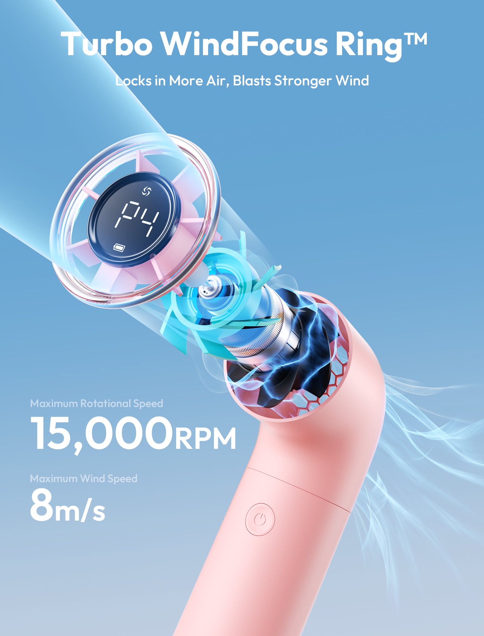 Handheld High-Speed Fan  Aero