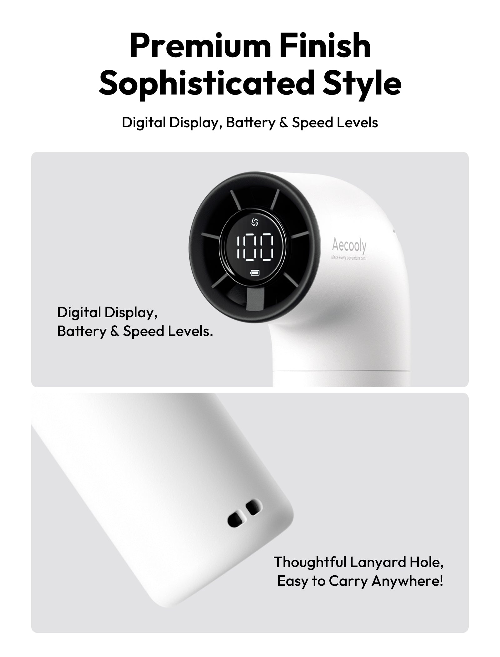 Handheld High-Speed Fan  Aero