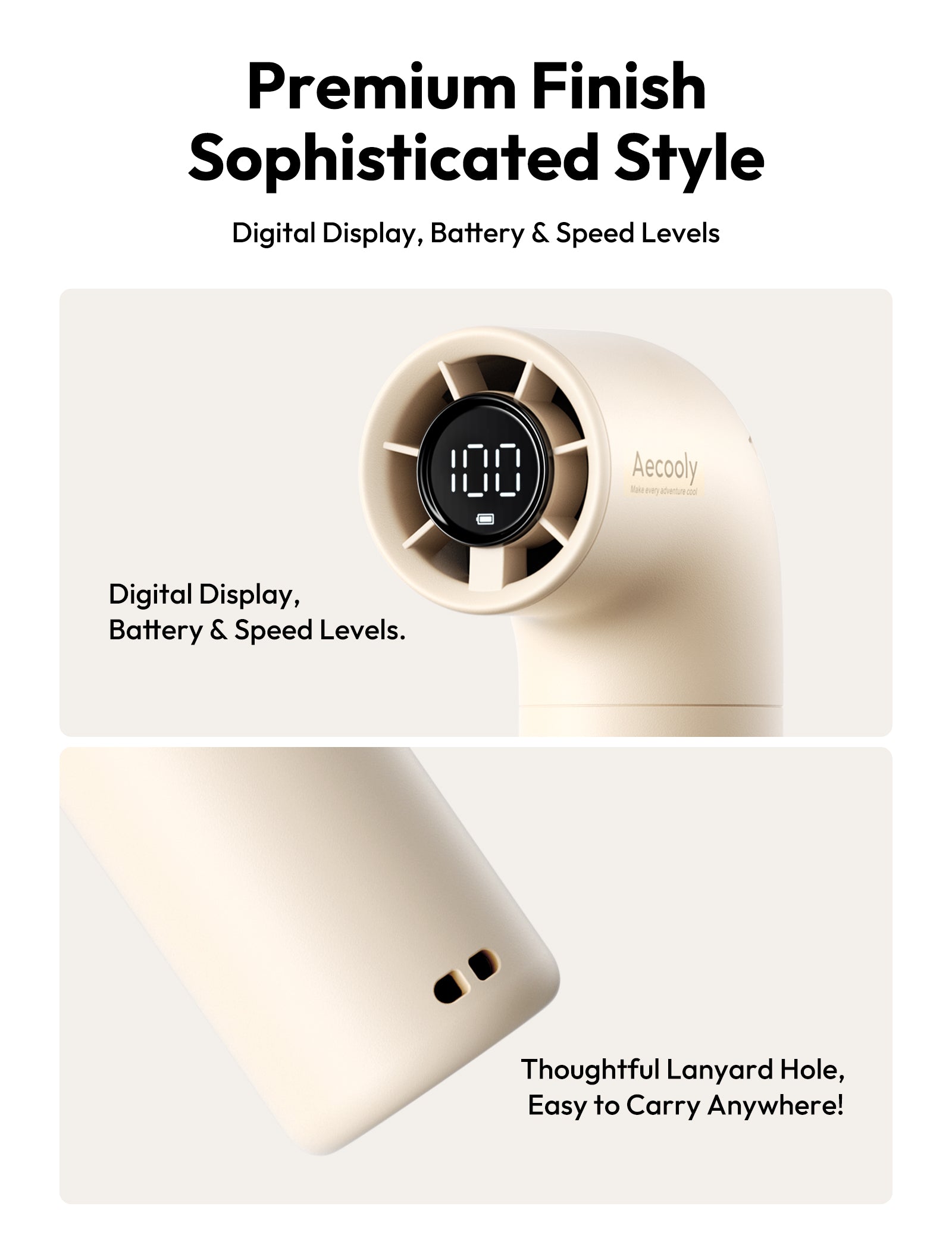 Handheld High-Speed Fan  Aero