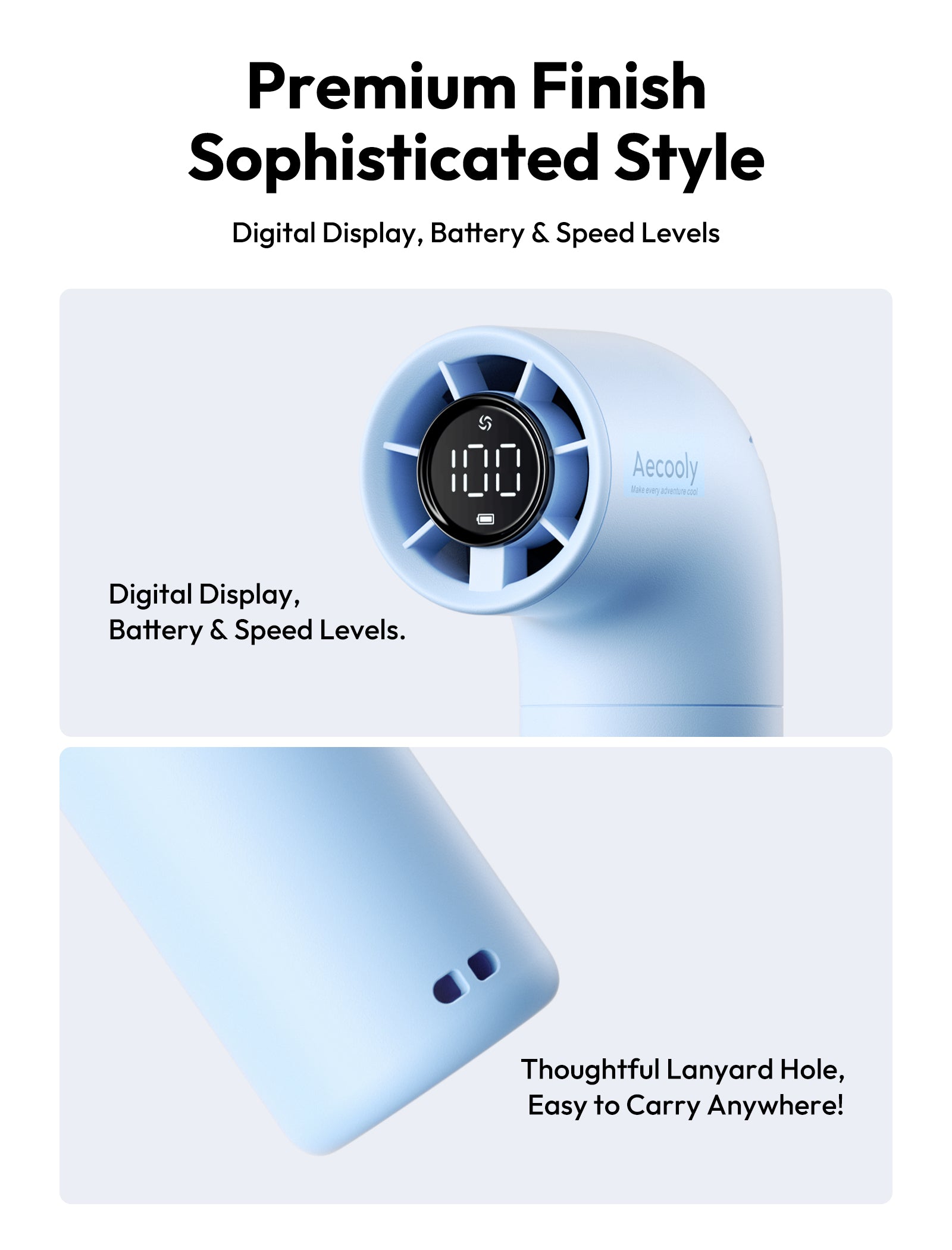 Handheld High-Speed Fan  Aero