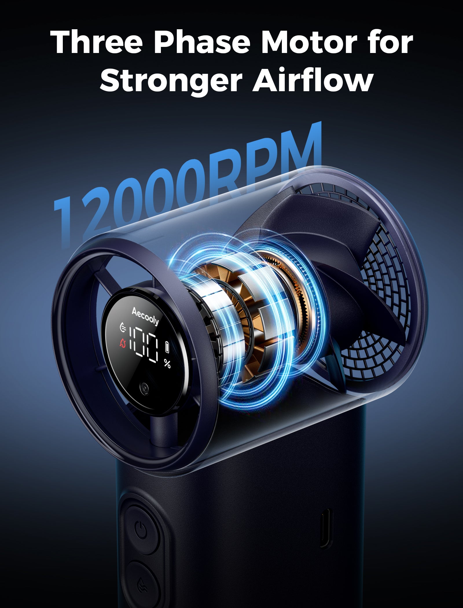 Portable Misting Fan Cold Air