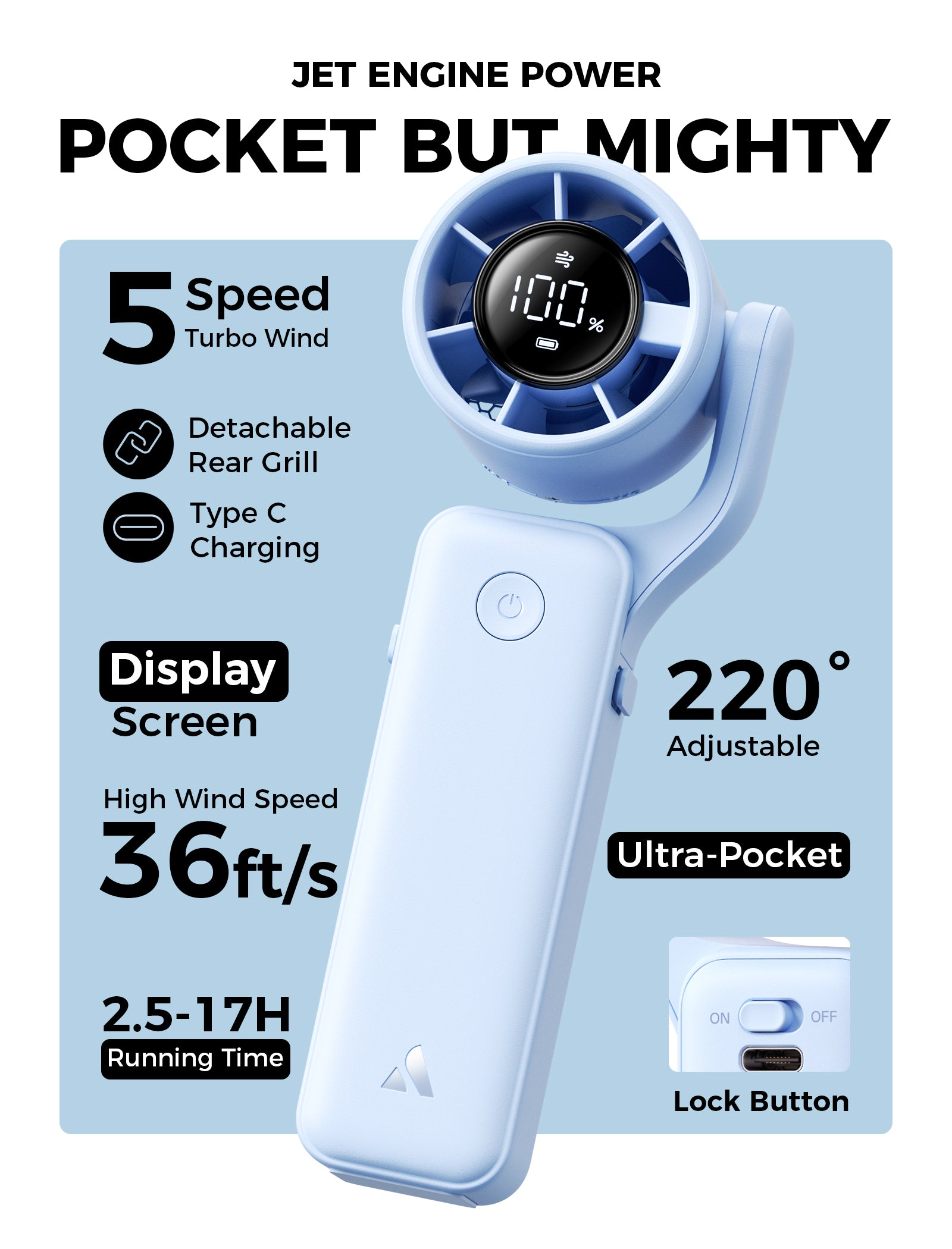 Portable Handheld Fan AirGimbal