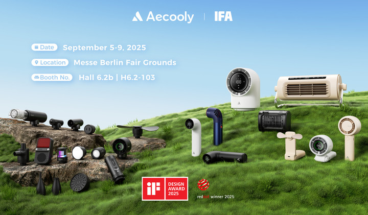 Aecooly is Heading to IFA Berlin — Meet CamperKit & Aero Fans! 🎉