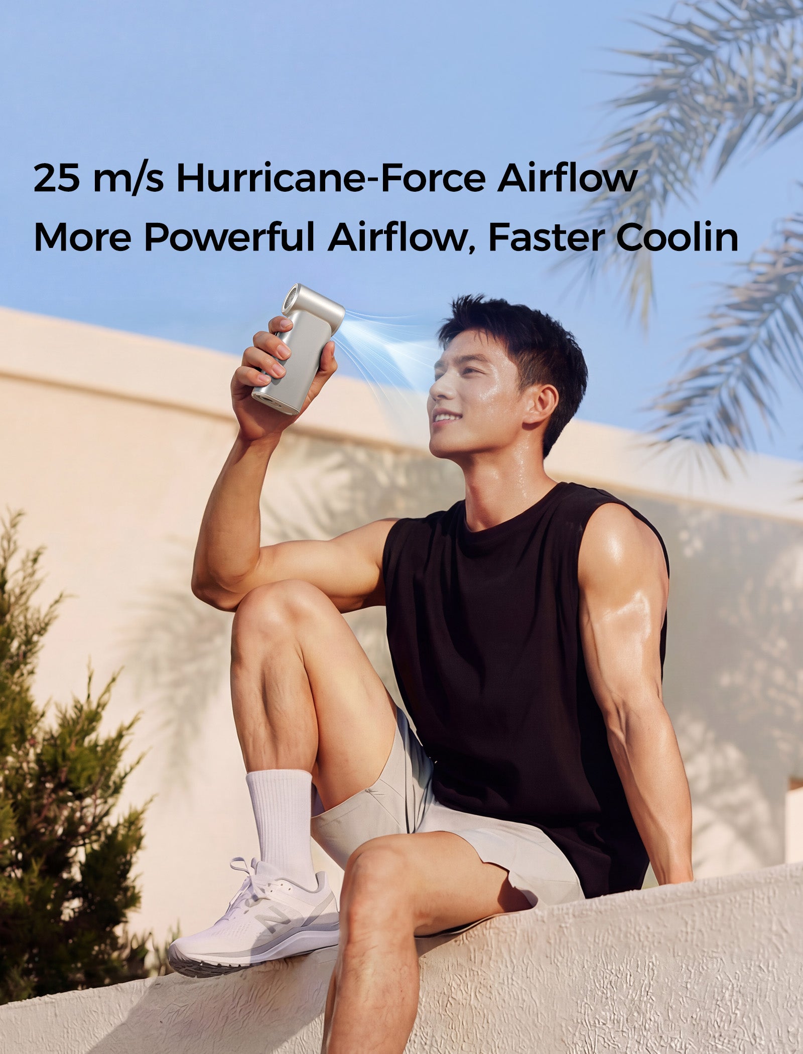 Portable Misting Fan Cold Air Ultra B(Basic) 6000mAh