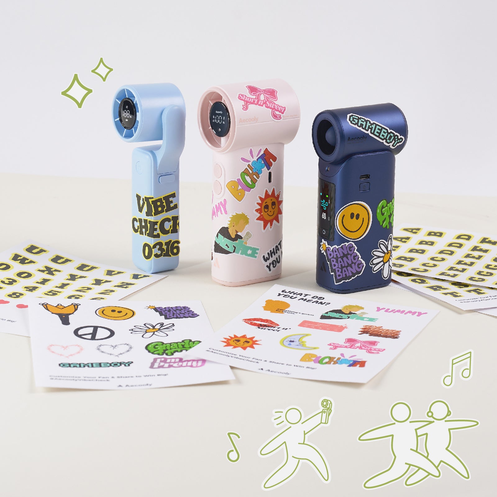 Sticker & Interactive Overlay Card set ($19.9 Value)