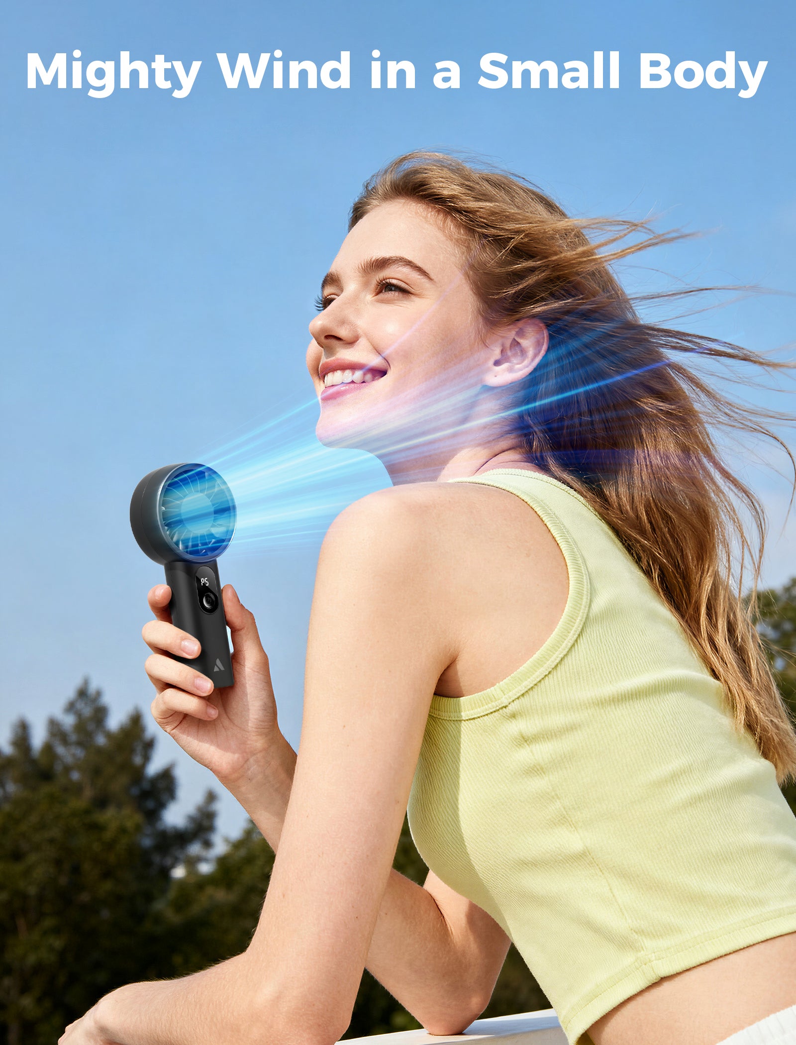 Portable Handheld Fan Halo 03