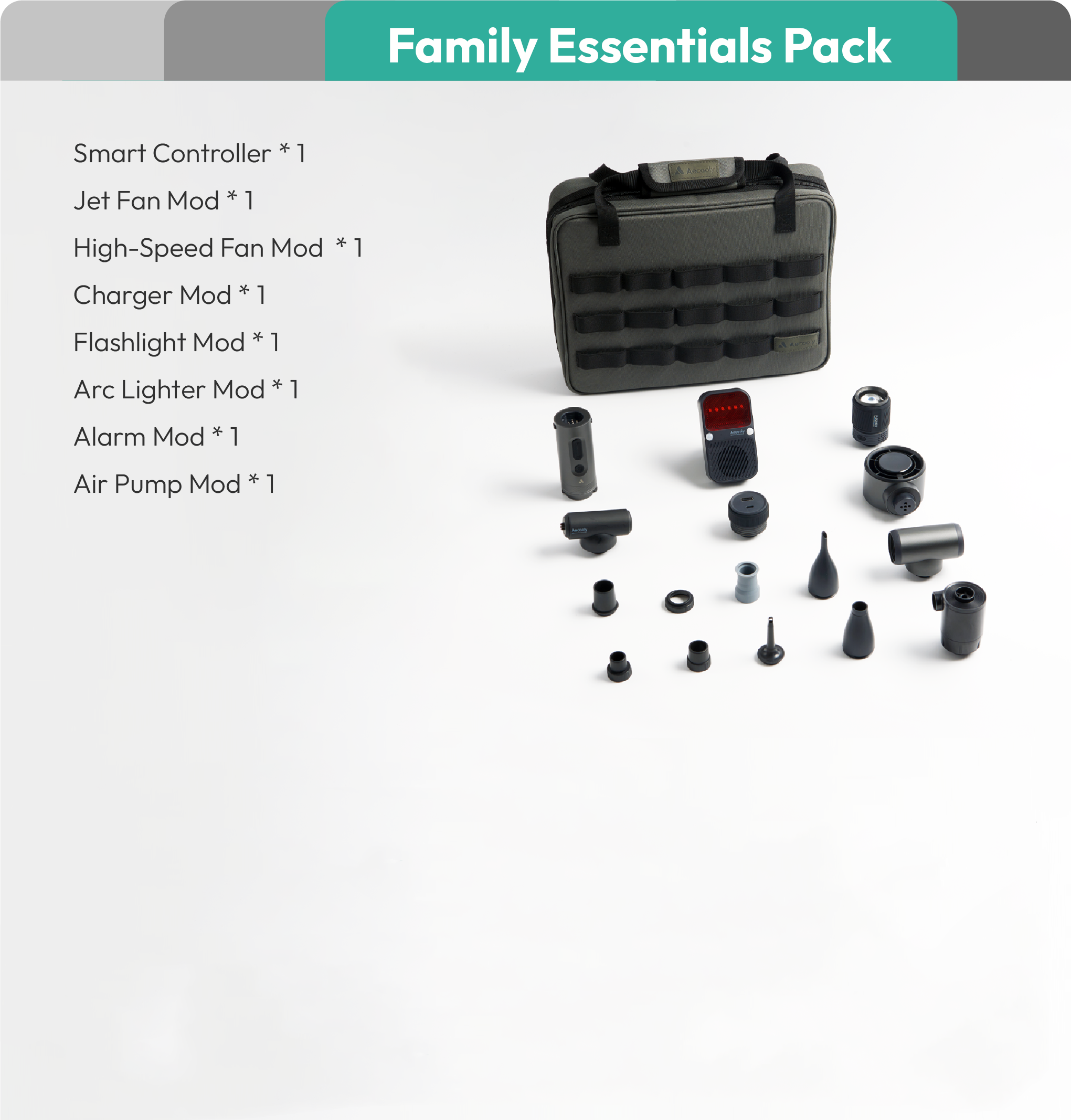 Mod quạt cắm trại CamperKit