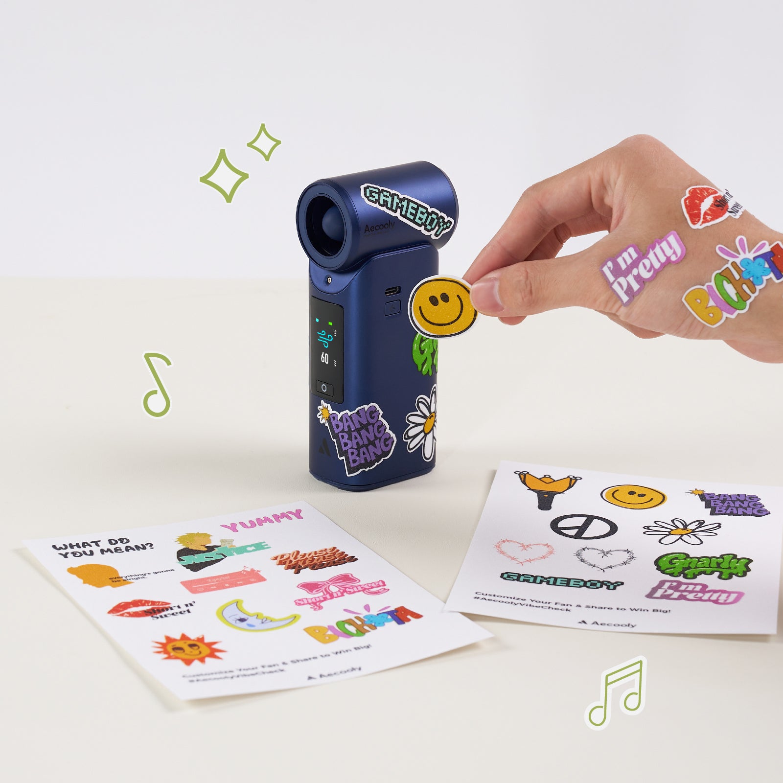Sticker & Interactive Overlay Card set ($19.9 Value)