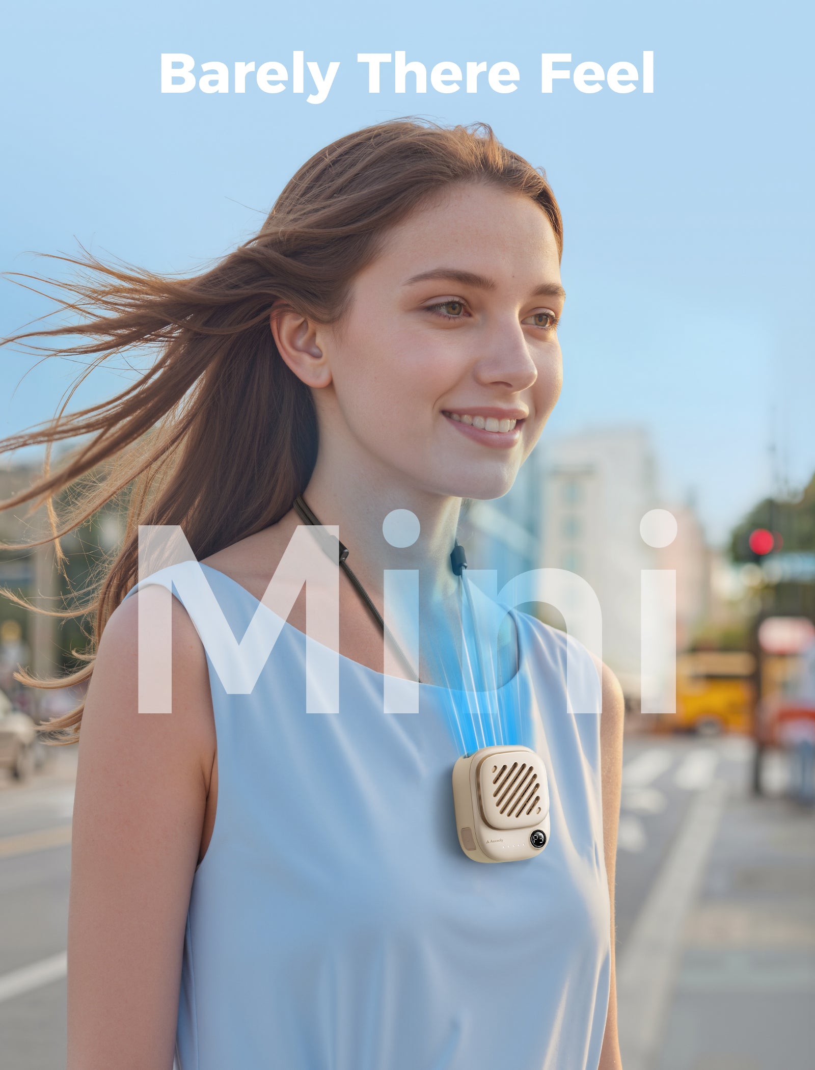 Mini Portable Neck Fan Click 01