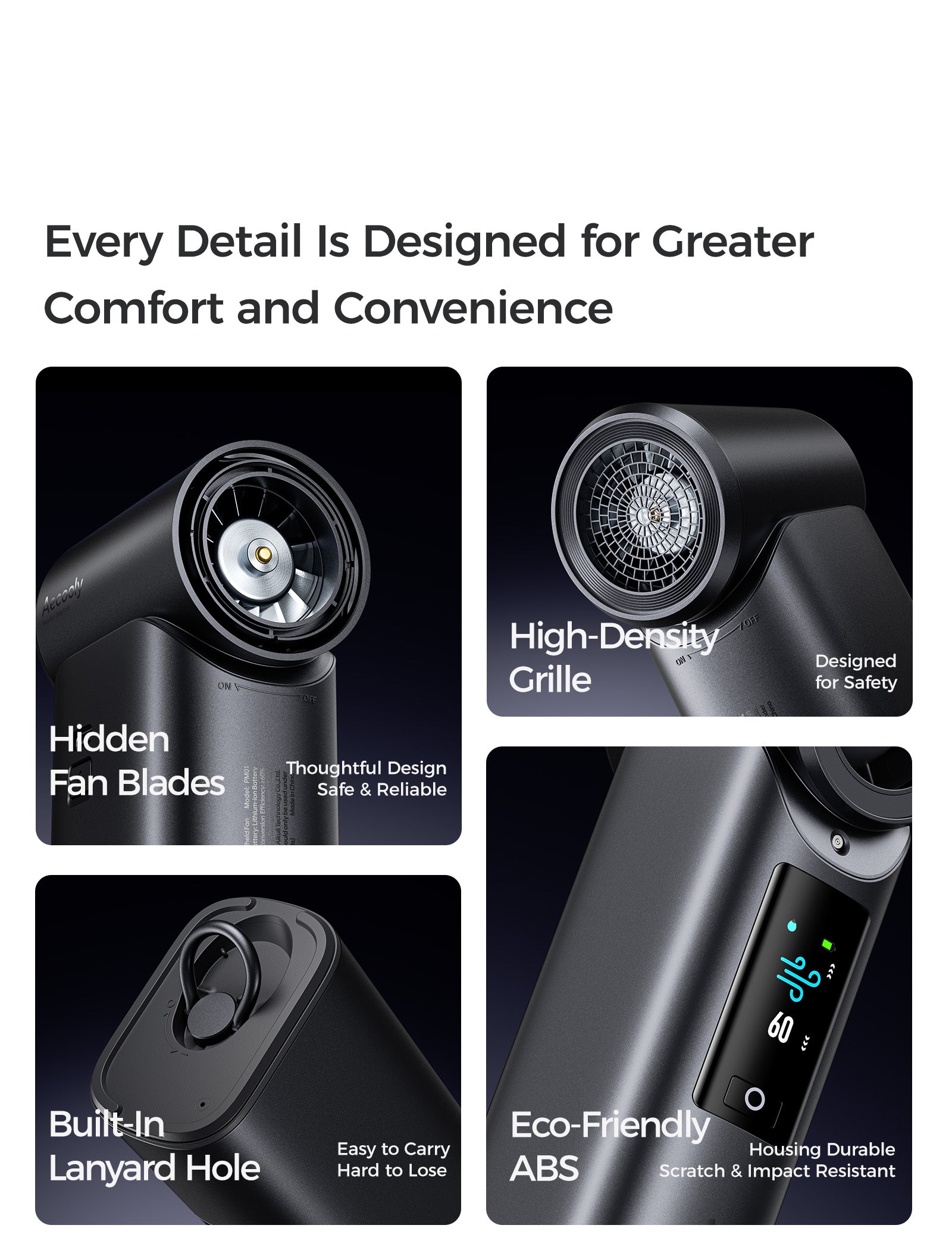 Portable Misting Fan Cold Air Ultra B(Basic) 6000mAh