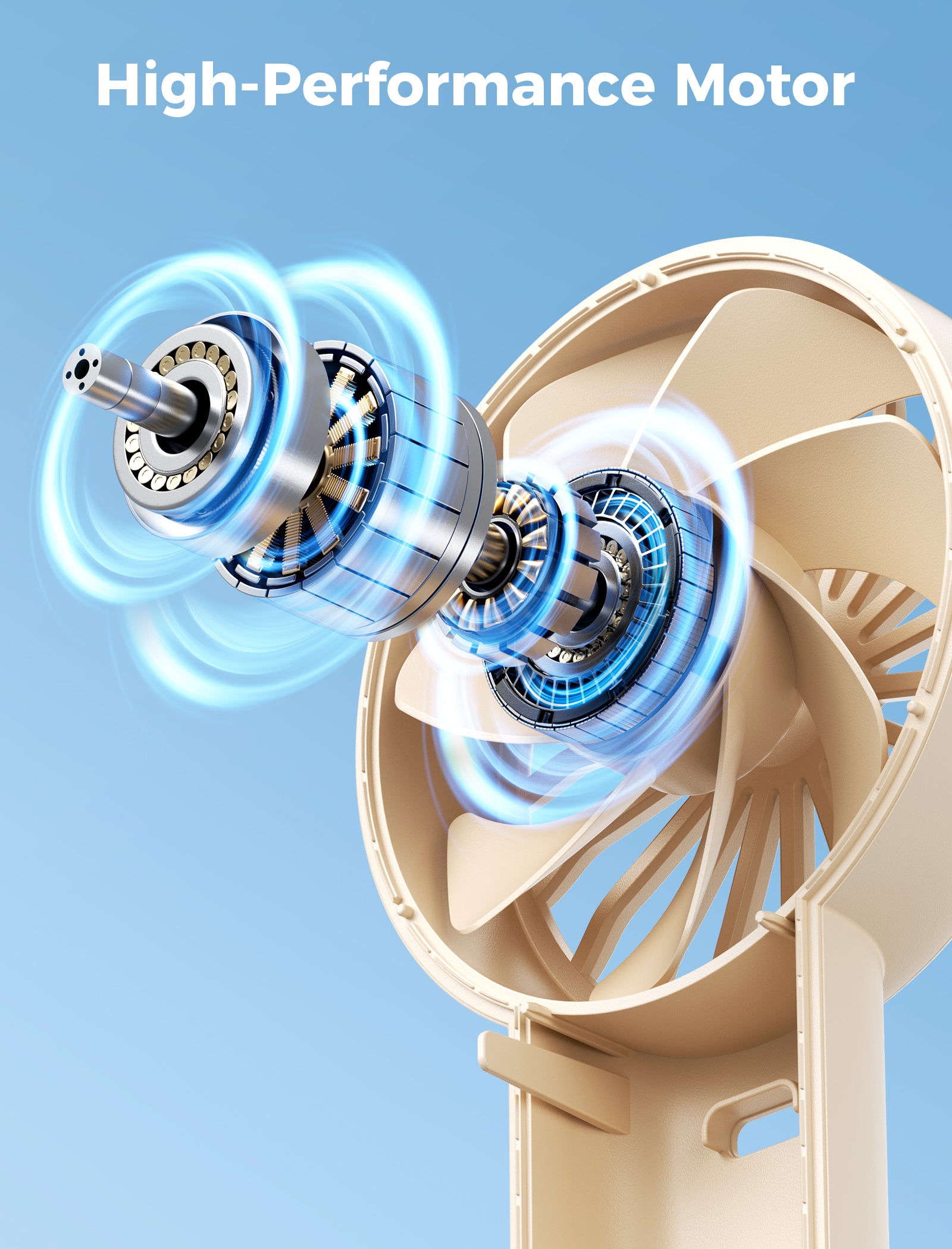 Portable Handheld Fan Halo 03