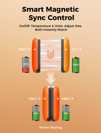 Portable Magnetic Hand Warmer Glow 01
