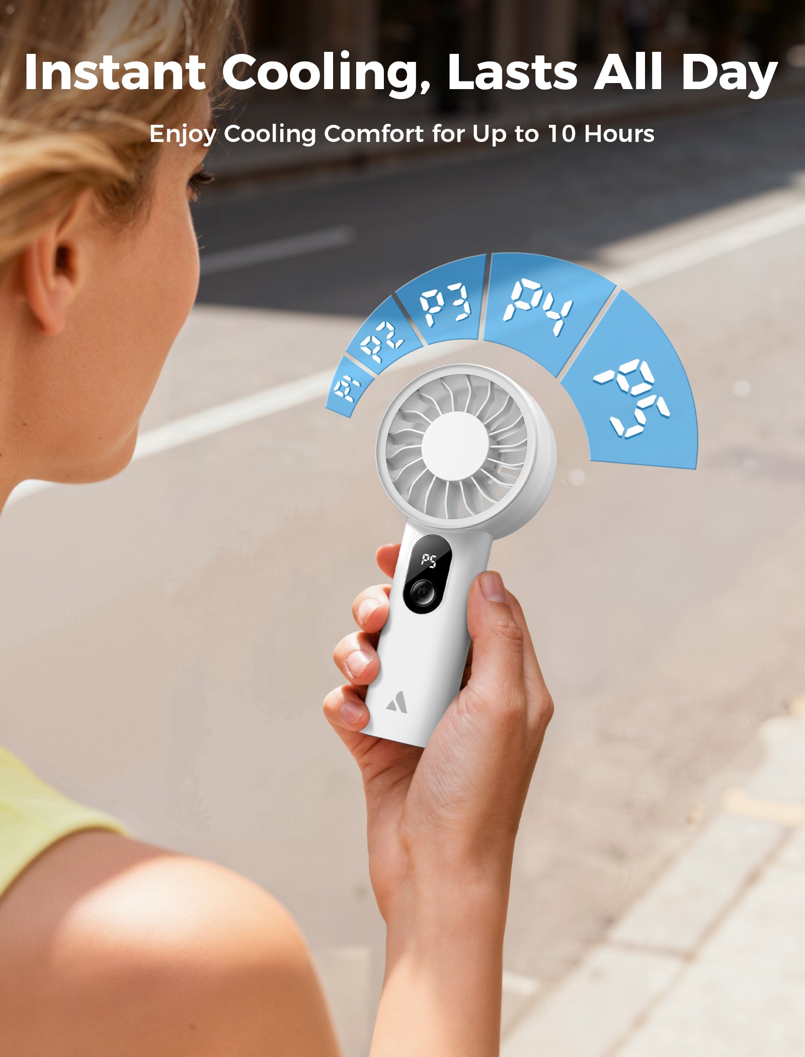 Portable Handheld Fan Halo 03