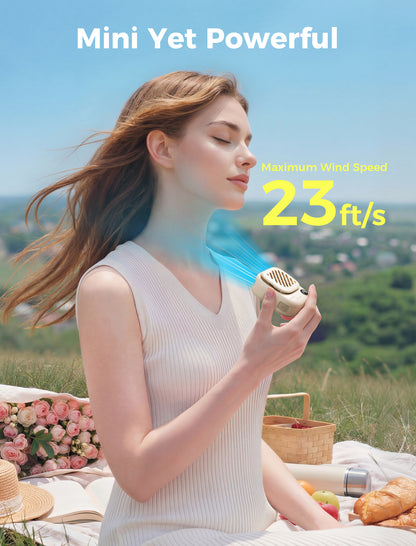 Mini Portable Neck Fan Click 01