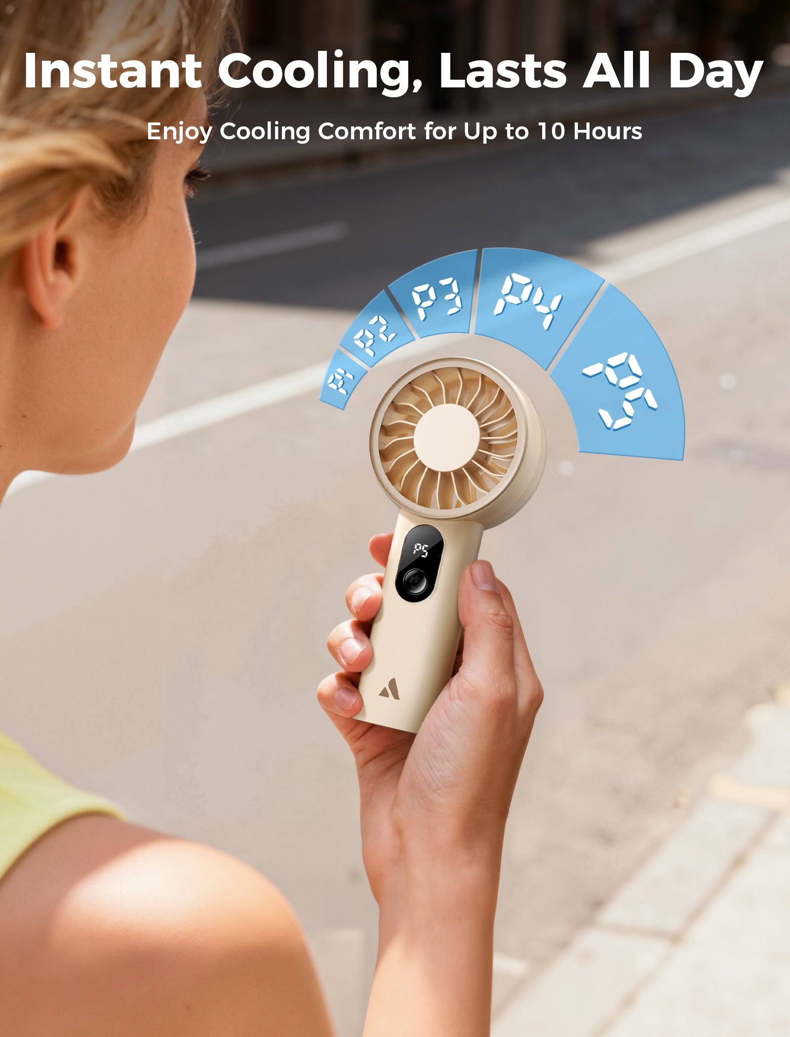 Portable Handheld Fan Halo 03