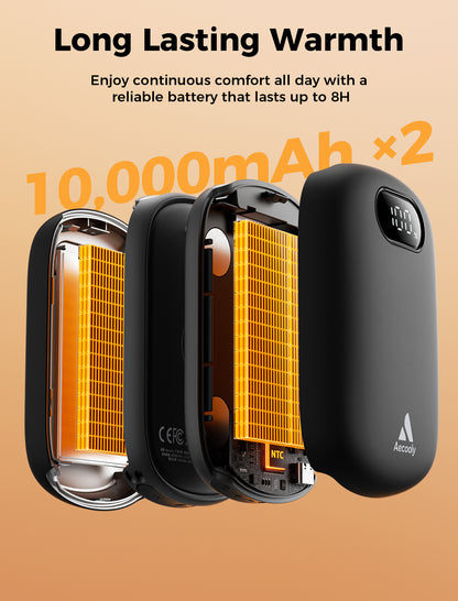 Portable Magnetic Hand Warmer Glow 01