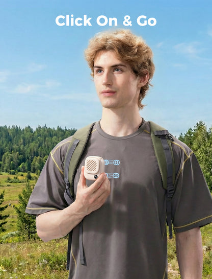 Mini Portable Neck Fan Click 01