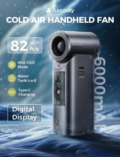 Portable Misting Fan Cold Air Ultra B(Basic) 6000mAh