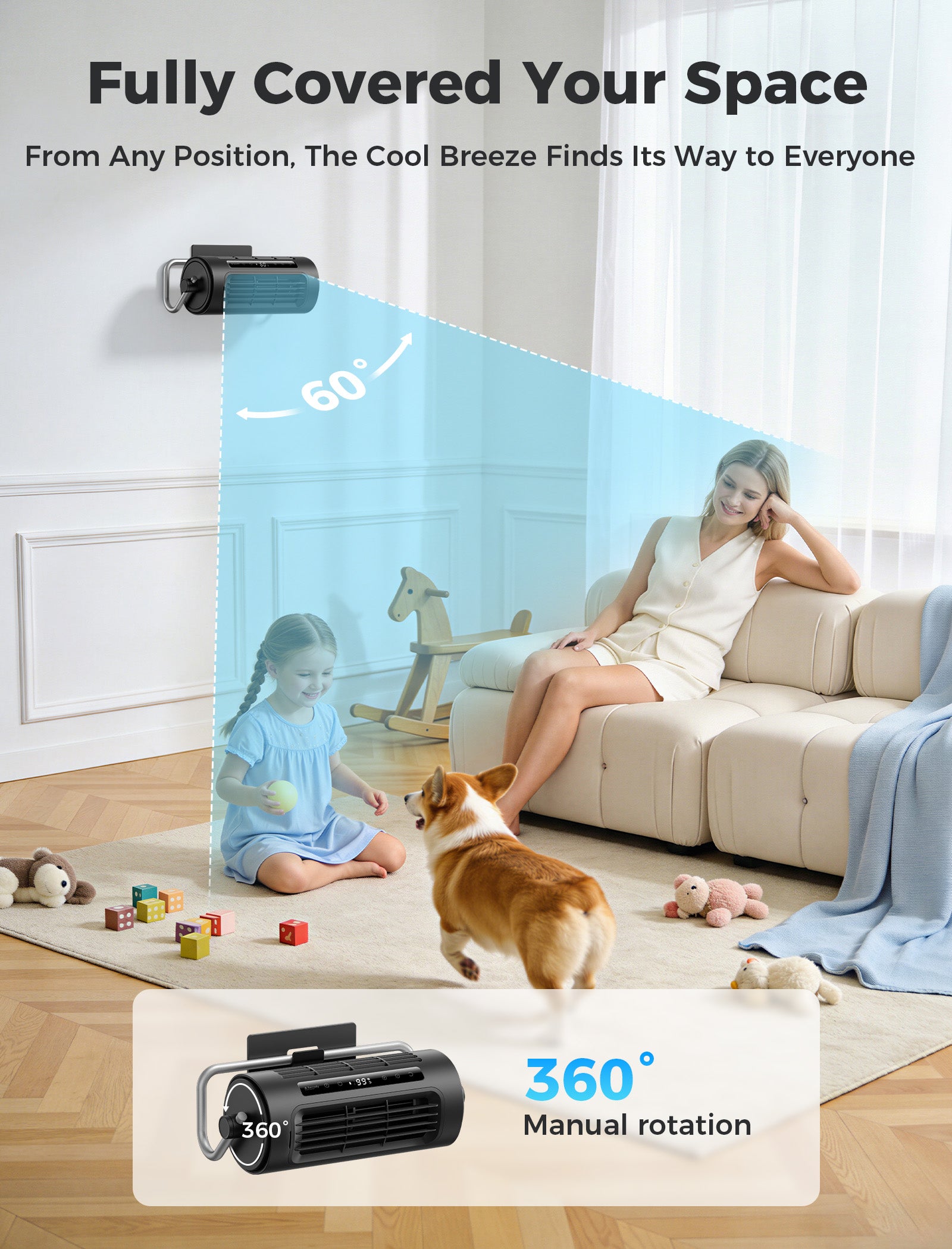 Powerful Tower Fan Tower 01