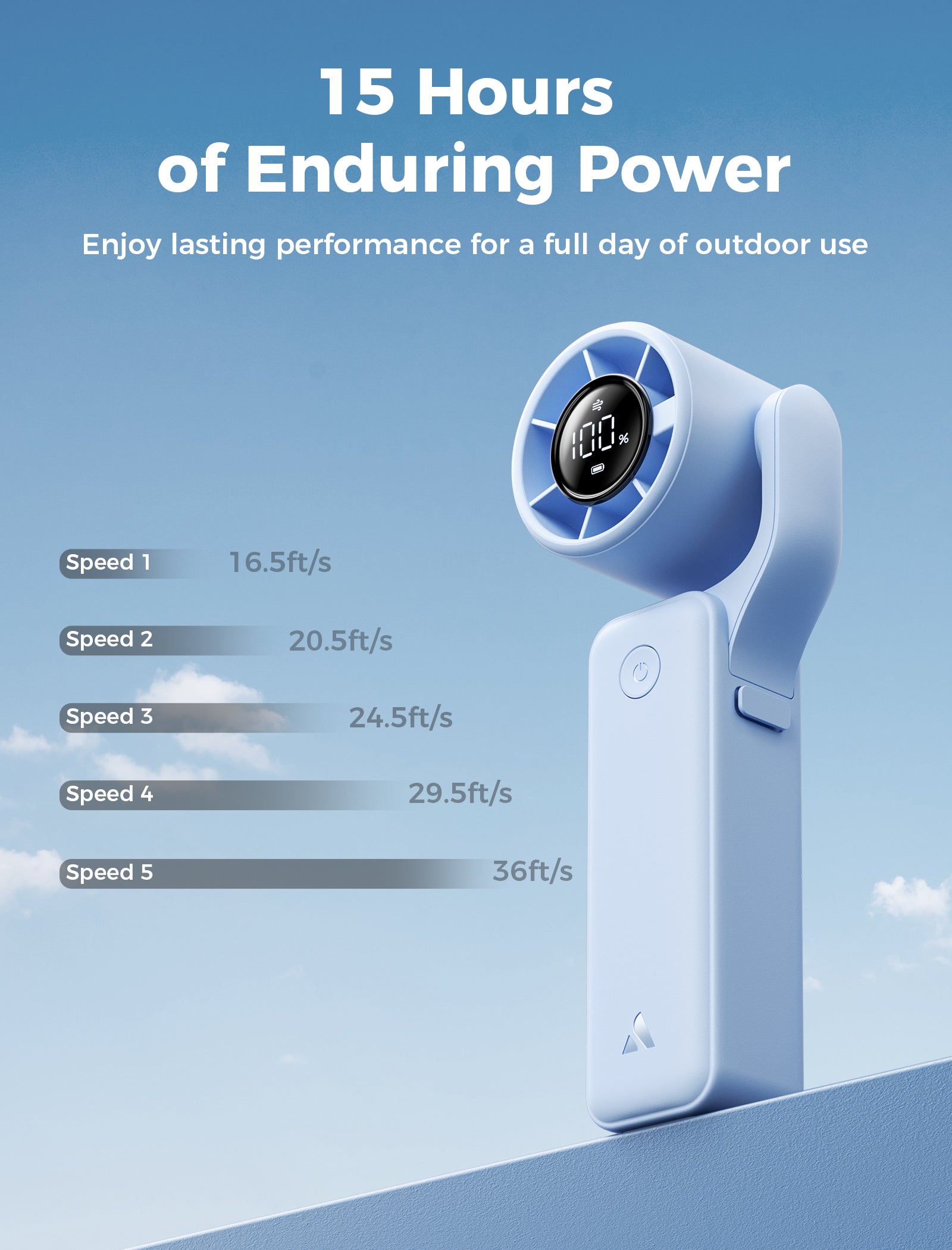 Portable Handheld Fan Air Gimbal