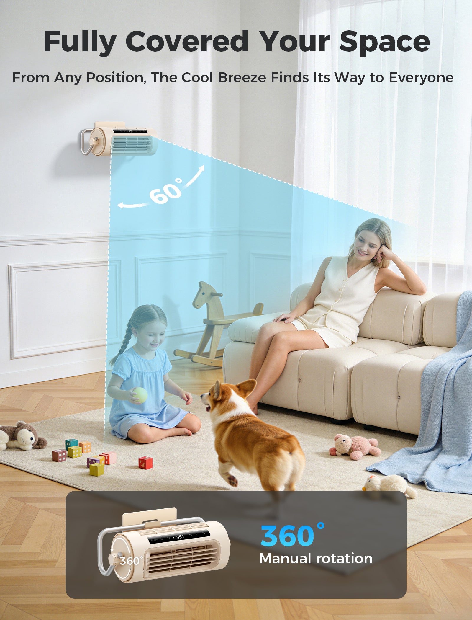 Powerful Tower Fan Tower 01