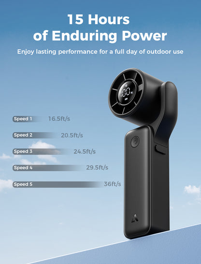 Portable Handheld Fan Air Gimbal