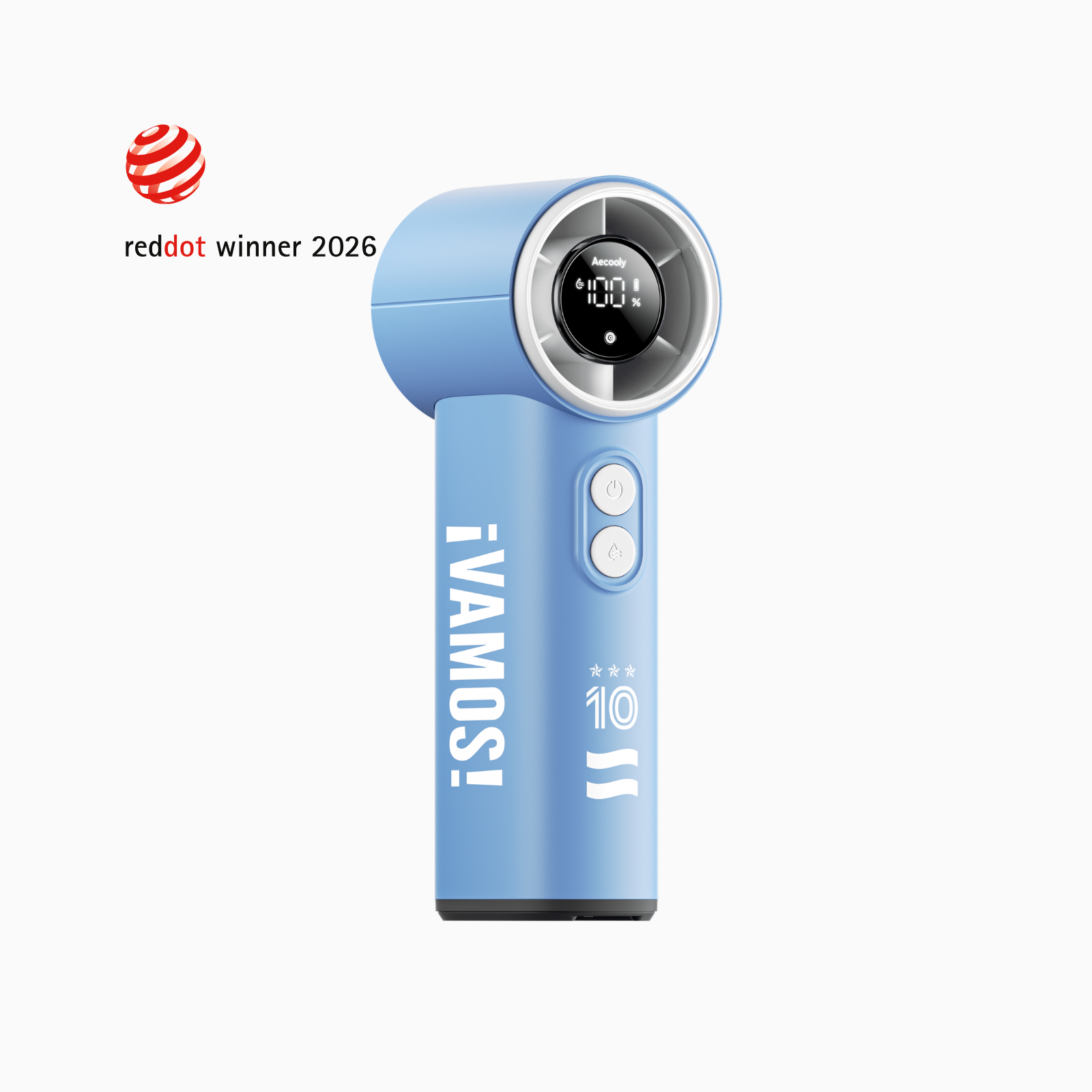 Portable Misting Fan Cold Air - World Cup Edition