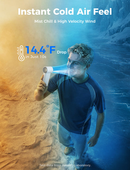 Portable Misting Fan Cold Air