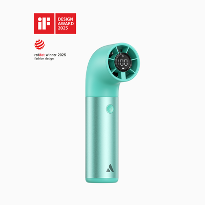 Aero Ultra compact handheld high-speed fan for everyday carry
#color_green