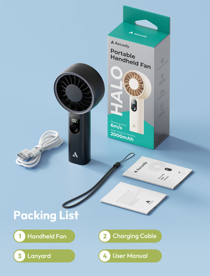 Portable Handheld Fan Halo 03