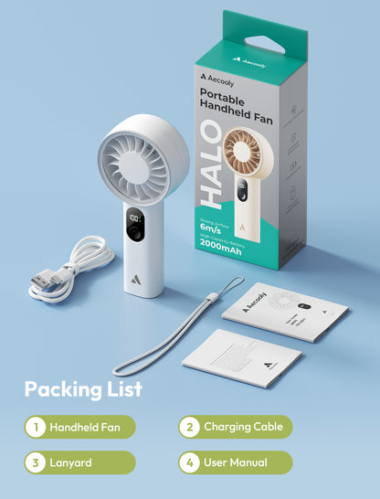 Portable Handheld Fan Halo 03