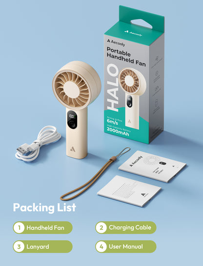 Portable Handheld Fan Halo 03