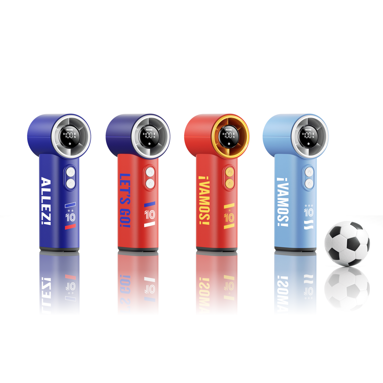 Portable Misting Fan Cold Air - World Cup Edition