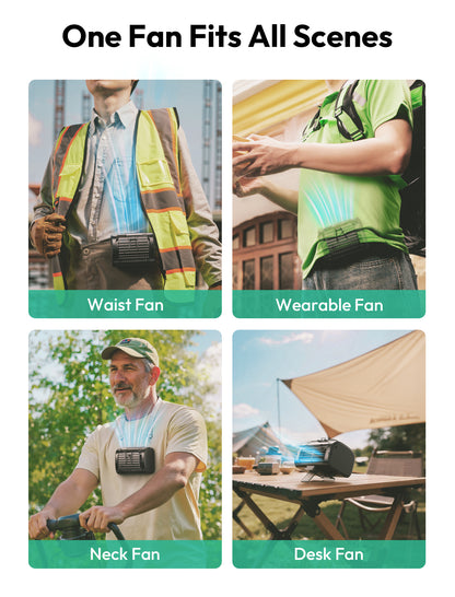 Flow 9000mAh | High Velocity Waist Fan
