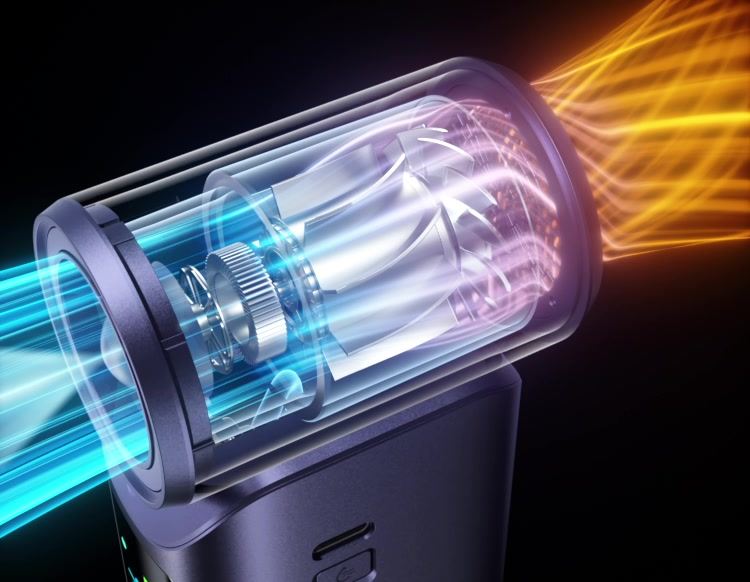 Cold Air cooling path demonstration